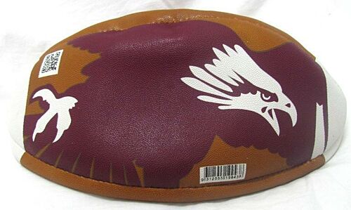Manly Sea Eagles NRL Team Logo Brown Heritage Collectors Football Ball Heritage Edition