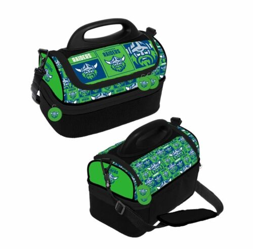 Canberra Raiders NRL Kids Cooler Bag Lunch Box Insulated Multi Storage