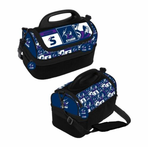 Melbourne Storm NRL Kids Cooler Bag Lunch Box Insulated Multi Storage