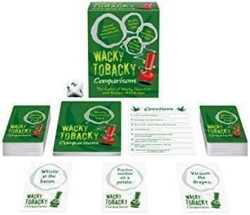 Wacky Tabacky Comparisons Adult Card Game