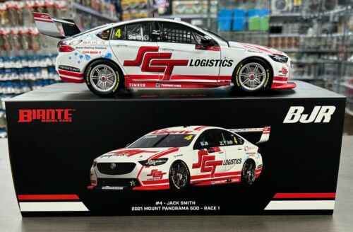 2021 Jack Smith #4 BJR SCT Logistics Mount Panorama 500 Race 1 Holden ZB Commodore 1:18 Scale Model Car 