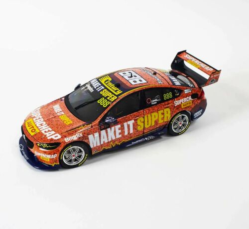 2022 Bathurst 1000 Craig Lowndes Declan Fraser #888 Triple Eight Race Engineering Supercheap Auto Racing Holden ZB Commodore 1:64 Scale Model Car
