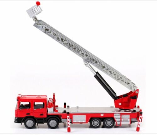 KDW Ladder Fire Engine 1:50 Scale Die Cast Model Vehicle