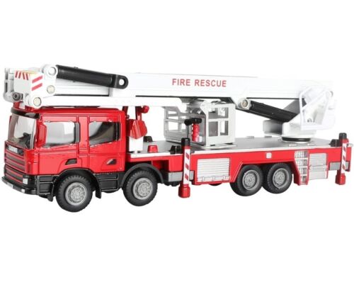 KDW Platform Aerial Fire Engine Kaidiwei 1:50 Scale Die Cast Model Vehicle