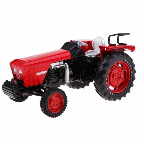 KDW Farm Tractor Red Kaidiwei 1:18 Scale Die Cast Model Vehicle