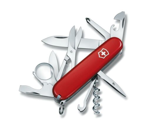 Victorinox Explorer Red 16 Functions Multi Tool Swiss Army Pocket Knife