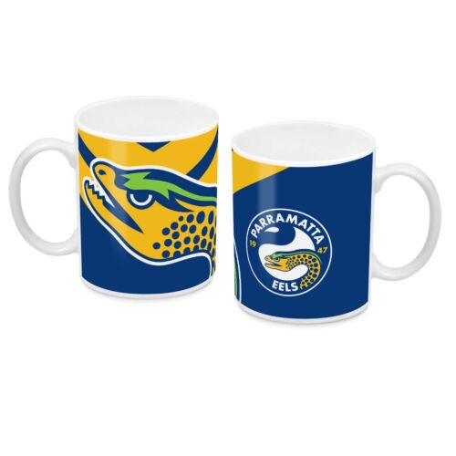 Parramatta Eels NRL Large Team Logo Ceramic Coffee Mug