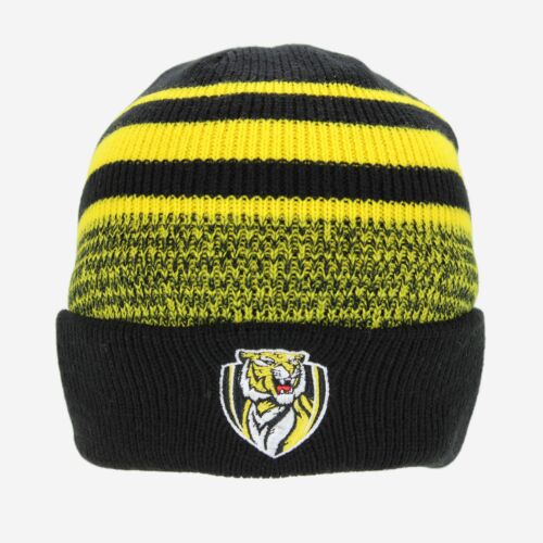 Richmond Tigers AFL Team Logo Cluster Beanie Winter Hat
