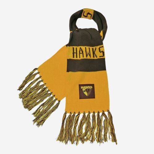 Hawthorn Hawks AFL Football Cloth Patch Scarf