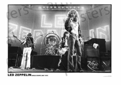 Led Zeppelin Earls Court Rolled Poster Print Decorative Wall Hanging 610mm x 915mm Slot #28