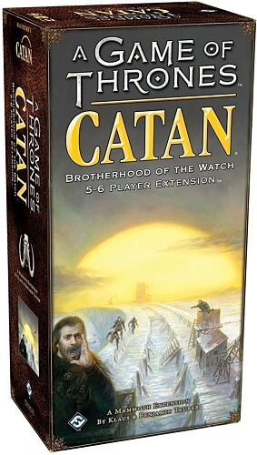 A Game of Thrones Catan Brotherhood of the Watch 5-6 Players Extension Board Game