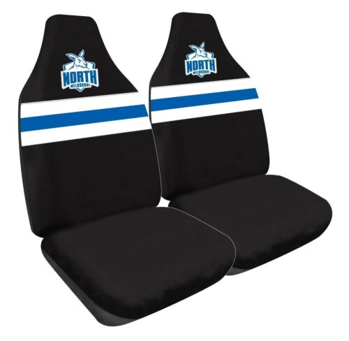 North Melbourne Kangaroos AFL 2 Front Car Seat Covers