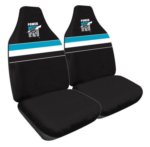 Port Adelaide Power AFL 2 Front Car Seat Covers