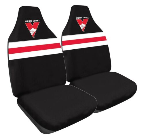Sydney Swans AFL 2 Front Car Seat Covers