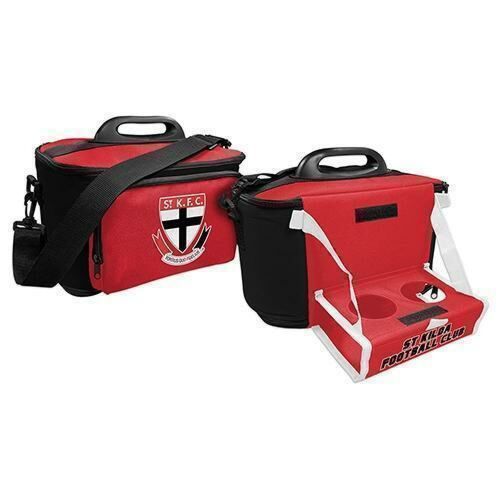 St Kilda Saints AFL Large Insulated Lunch Cooler Bag With Tray