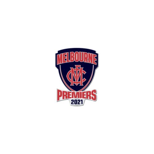 Melbourne Demons 2021 AFL Premiers Team Logo Lapel Pin Badge