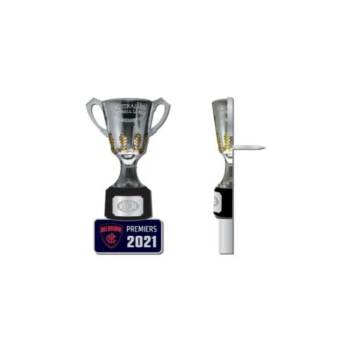Melbourne Demons 2021 AFL Premiers Trophy Lapel Pin Badge