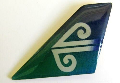Air New Zealand Airlines Airways Aviation Plane Tail Lapel Pin Badge