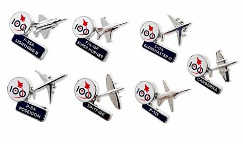 Air Force 100 2021 Centenary Set Of 7 Lapel Pin Badge Collection RAAF Royal Australian Air Force