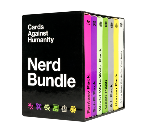 Cards Against Humanity Nerd Bundle Box Expansion Pack - A Party Game for Horrible People