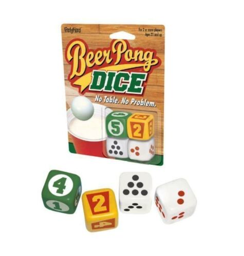 Beer Pong Dice Drinking Game Adults Only