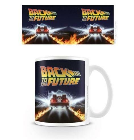 Back To The Future Movie The Delorean Design Ceramic 300ml Coffee Tea Mug Cup