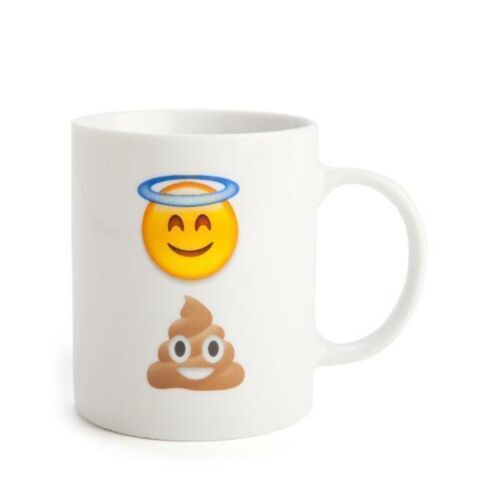 Holy Shit Sh*t Koolface Poo Face Emoji 10oz Ceramic Coffee Mug