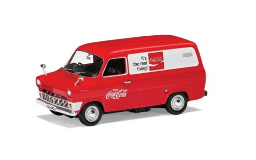 Corgi Coca Cola Coke 1970's Ford Transit Mk1 Van 1:43 Scale Model