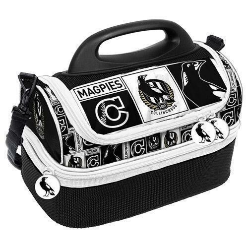 Collingwood Magpies AFL Kids Cooler Bag Lunch Box Insulated Multi Storage
