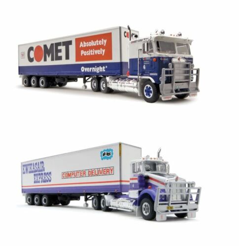 Highway Replicas Comet & Kwikasair Express Freight Collection Semi Single Trailer 1:64 Scale Die Cast Model Truck