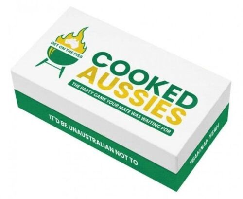 Cooked Aussies Australian Party Drinking Card Game Ages 18+