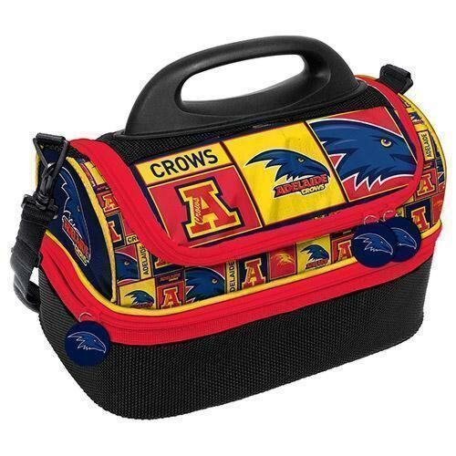 Adelaide Crows AFL Kids Cooler Bag Lunch Box Insulated Multi Storage