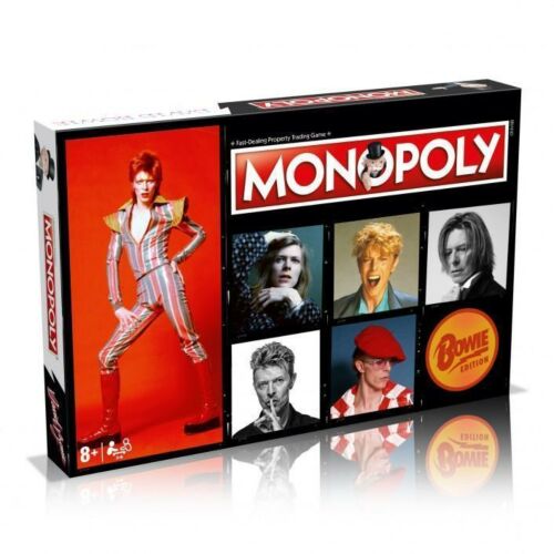 David Bowie Edition Monopoly Board Game Collectors Item Fast Trading Game
