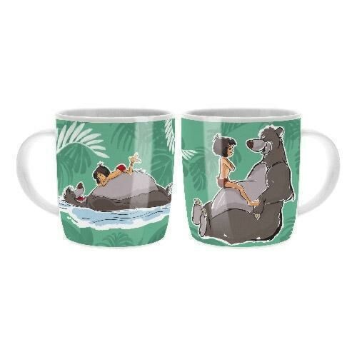 Disney The Jungle Book Baloo And Mowgli Barrel Mug 400ml Coffee Tea Cup 
