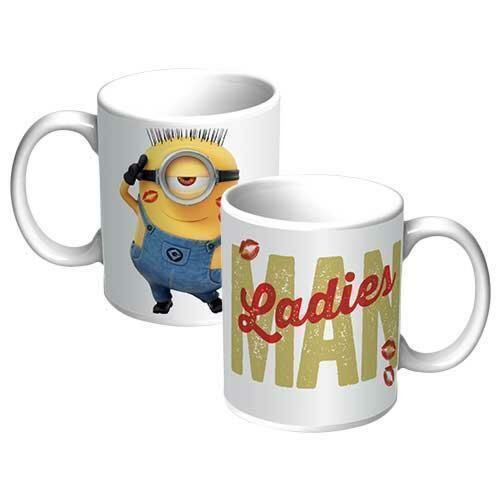 Minion Ladies Man 330ml Ceramic Coffee Mug Minions Despicable Me