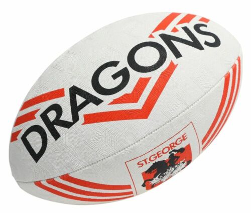 St George Dragons NRL Logo Kids Mini Size 11 inch Football Foot Ball Footy