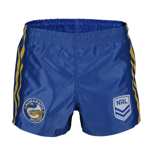 Parramatta Eels NRL Team Tidwell Mens Adult Royal Blue Supporter Shorts