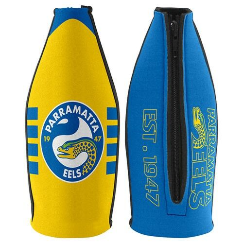 Parramatta Eels NRL Long Neck Tallie 750ml Beer Bottle Holder Cooler