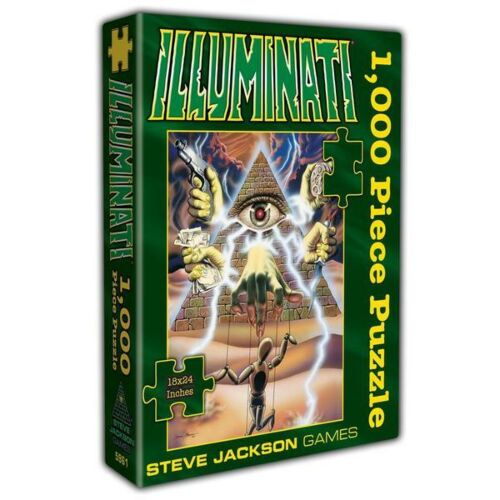 Illuminati 1000 Piece Puzzle Steve Jackson Games Design
