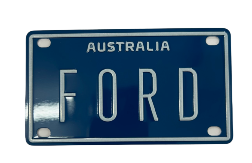 Ford Novelty Mini Name Australian Tin License Plate