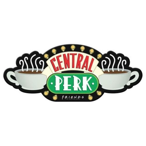 Friends TV Show Central Perk Light Up Tin Sign In Gift Box