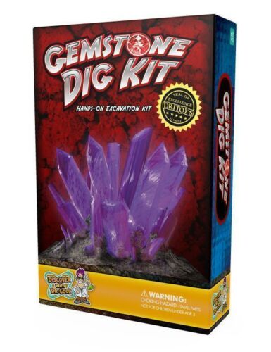 Gemstone Dig Kit Hands On Excavation Science Novelty Toy