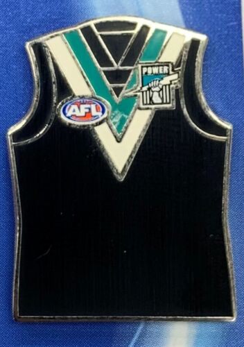 Port Adelaide Guernsey AFL Metal Pin Team Badge