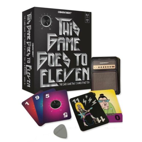 This Game Goes To Eleven The Card Game That Cranks It Past Ten Family Friendly 