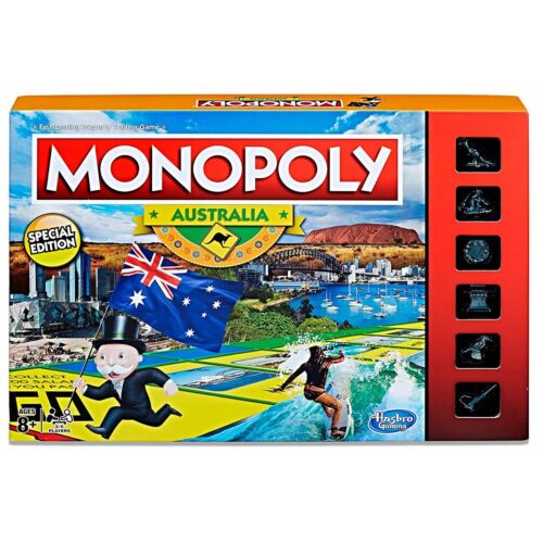 Australia Edition Monopoly Board Game Collectors Item Fast Trading Game