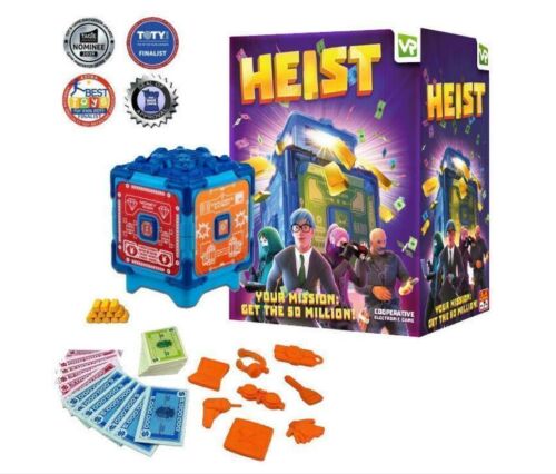Heist Team Mission Cooperative Electronic Party Game