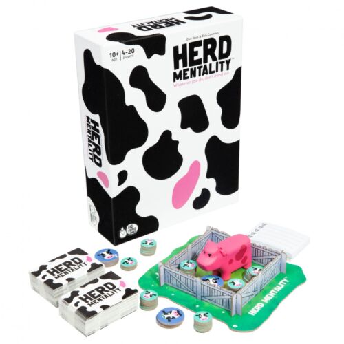 Herd Mentality The Family Party Game With A Black And White Mission Ages 10+