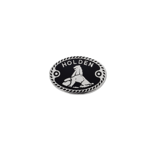 Holden Black Oval Heritage Logo Collectable Pin Badge On Card