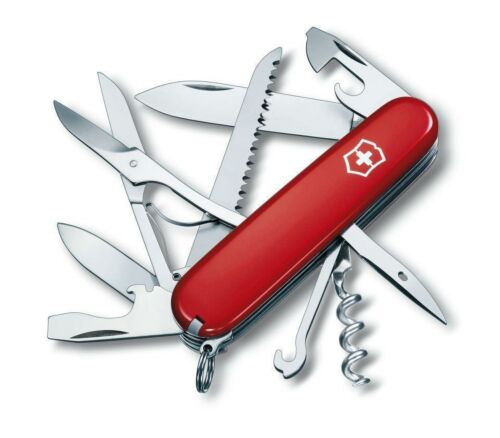 Victorinox Swiss Huntsman Red 15 Functions Swiss Army Pocket Knife