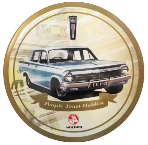 Holden EH 1963 Ceramic Collector Plate With Stand 26.5cm Diameter